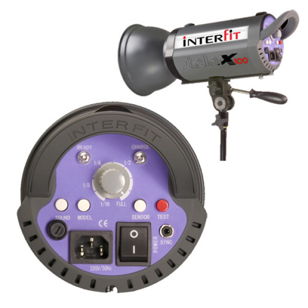 Студийный осветитель Interfit INT421 stellar X 300 w/s